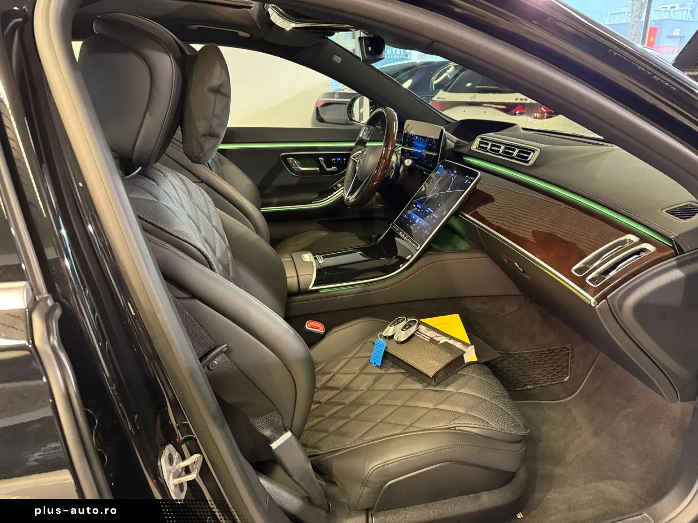 MERCEDES-BENZ S 450 4M Lang AMG Chauffer PSD 4xMassa&hellip;