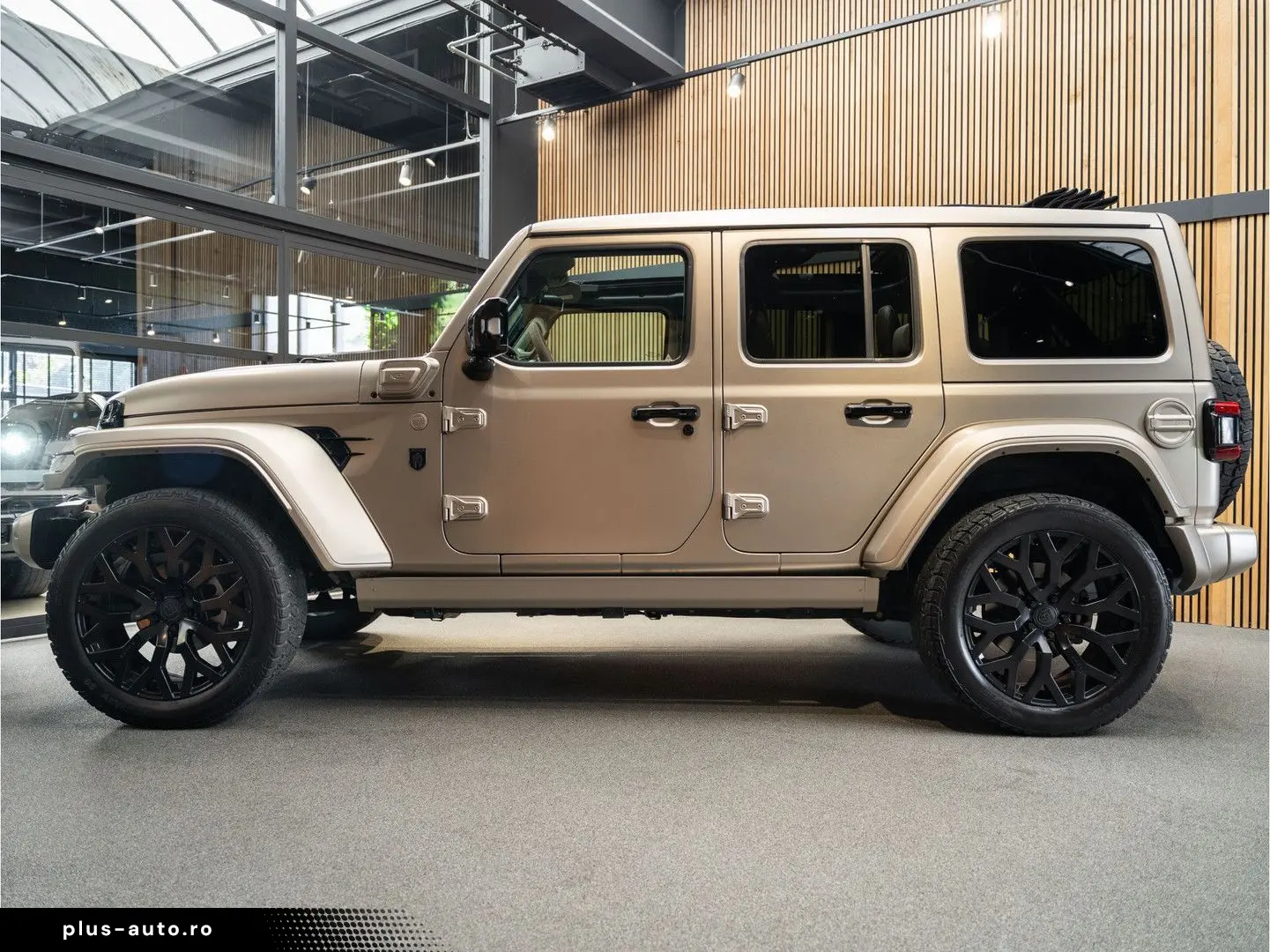 JEEP Wrangler BRUTE Soft-Top Elektrische Treeplanken