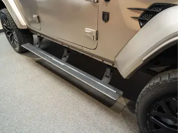 JEEP Wrangler BRUTE Soft-Top Elektrische Treeplanken