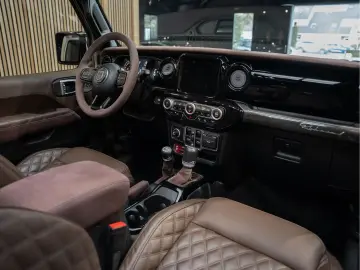 JEEP Wrangler BRUTE Soft-Top Elektrische Treeplanken