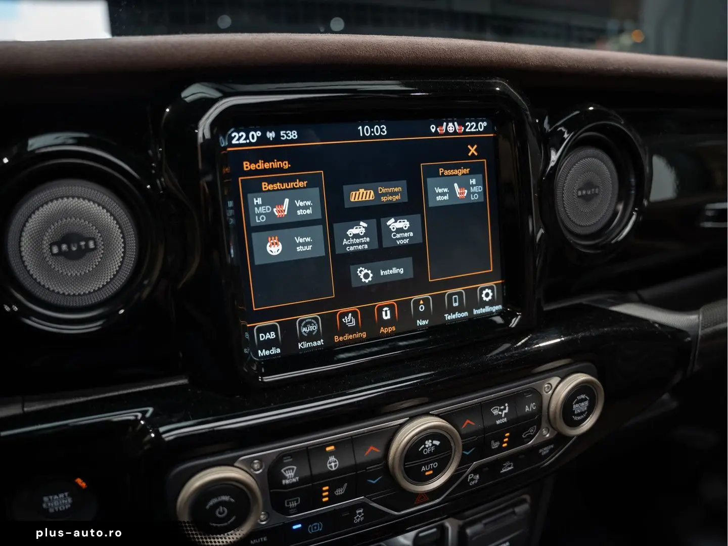 JEEP Wrangler BRUTE Soft-Top Elektrische Treeplanken