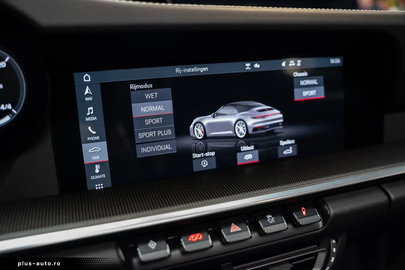 PORSCHE 992 992 Carrera 4S Cabrio Burmester Sportuitlaat