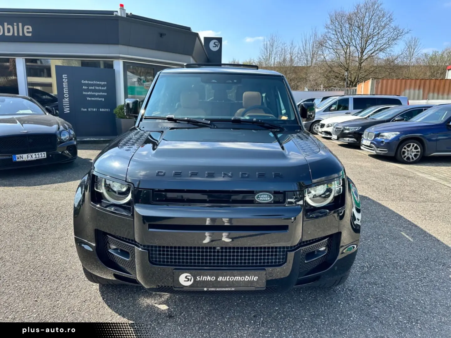 LAND ROVER Defender 90 V8   Black Pack Leder Tan Ebony ACC