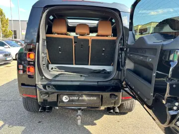 LAND ROVER Defender 90 V8   Black Pack Leder Tan Ebony ACC