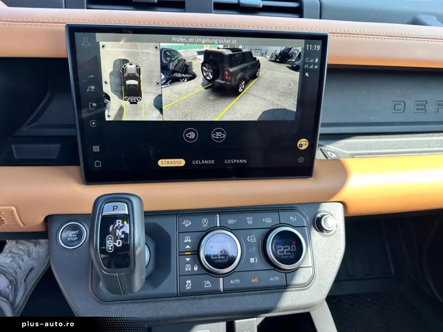 LAND ROVER Defender 90 V8   Black Pack Leder Tan Ebony ACC