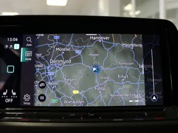 VW Golf VIII GTI Clubsport Black Style HUD Pano