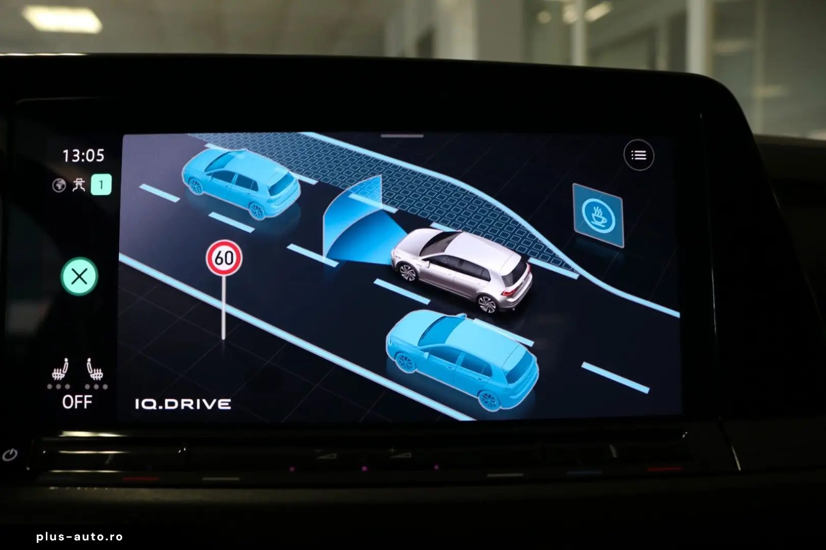 VW Golf VIII GTI Clubsport Black Style HUD Pano