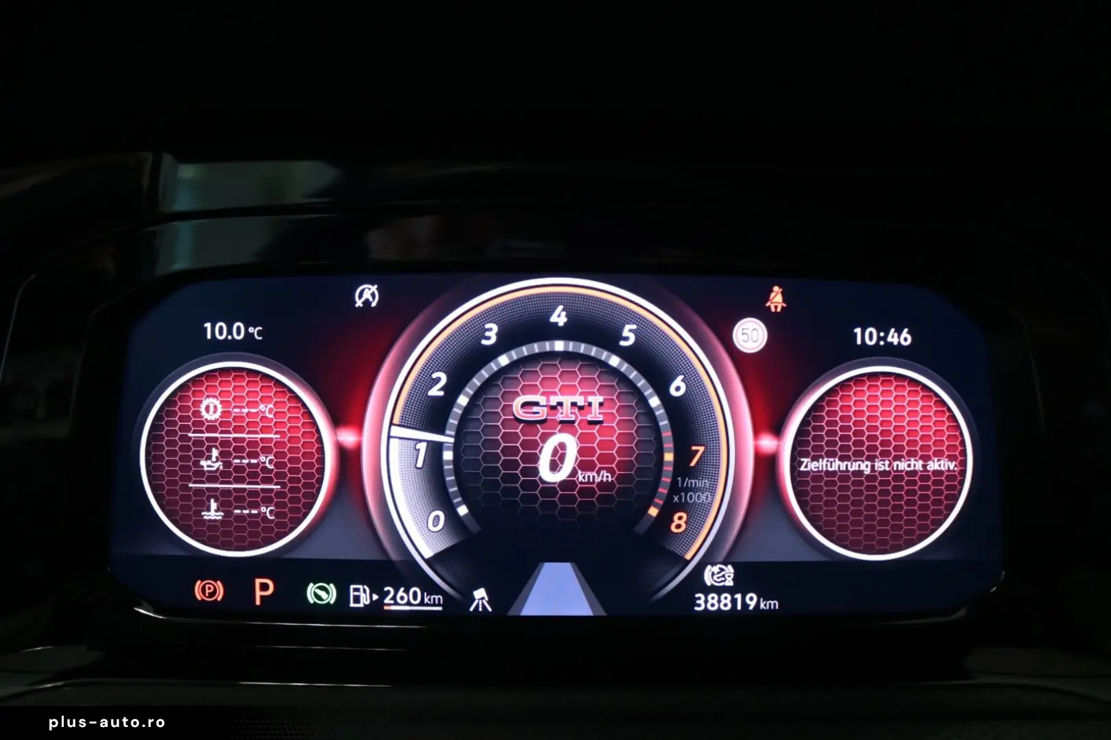 VW Golf GTI Clubsport Black Style Matrix H&K Pano