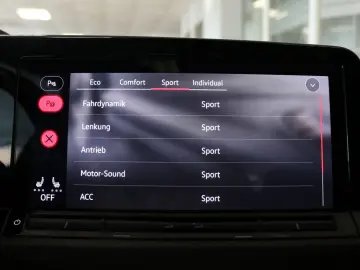 VW Golf GTI Clubsport Black Style Matrix H&K Pano