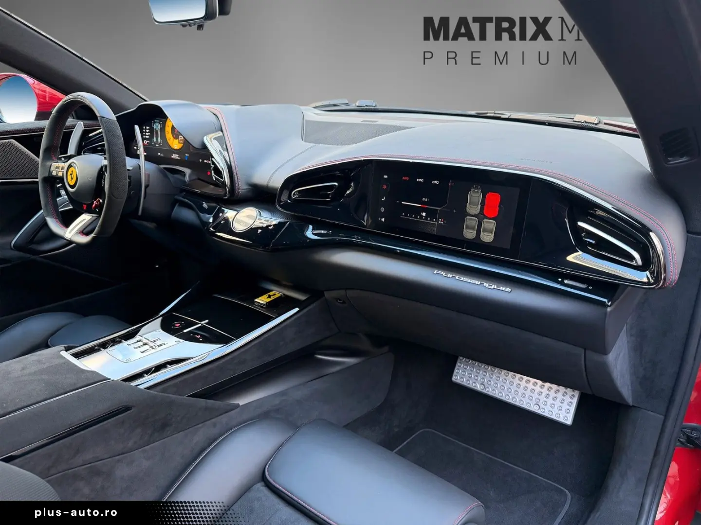 FERRARI Purosangue Carbon Rosso 70th Anniversary LIFT