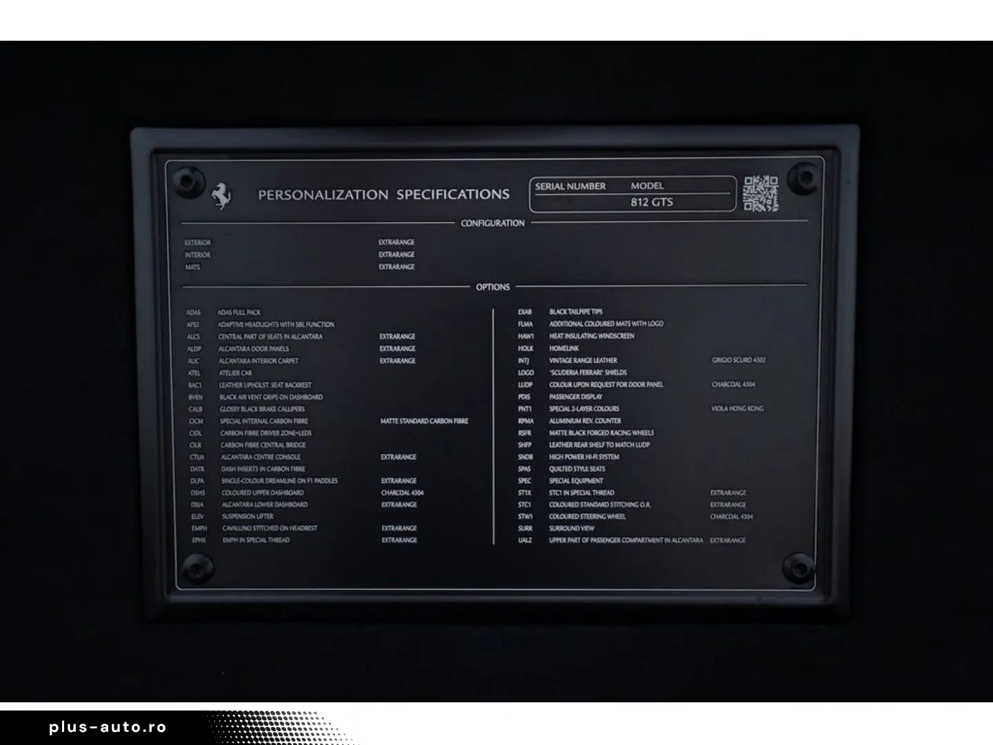 FERRARI 812 GTS   ATELIER   VIOLA HONG KONG LED