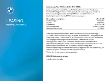 BMW XM 50e Massage AHK Driv.Assist.Prof Harman K