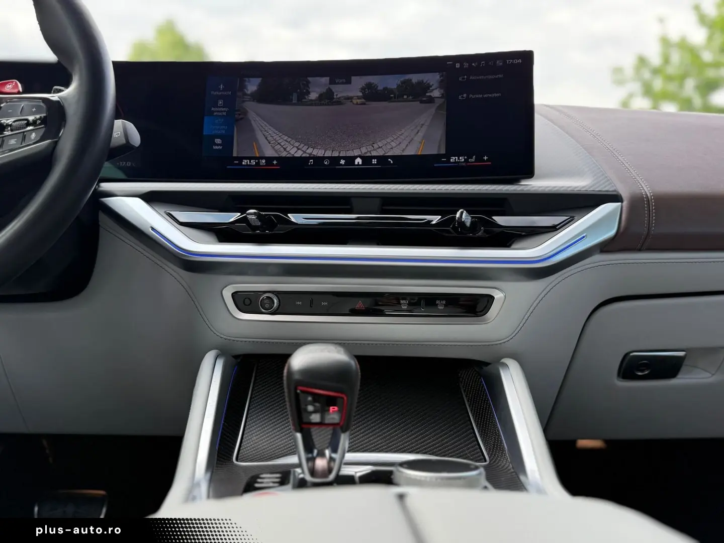 BMW XM Individual Marina Bay Blau Merino Leder