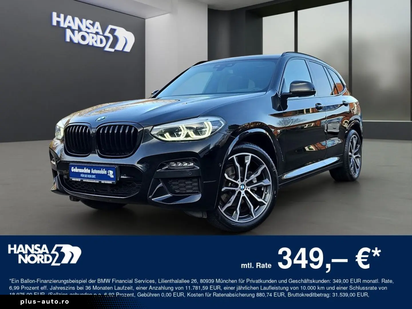 BMW X3 xDrive20d M-SPORT LED NAVI LEDER 20  AHK