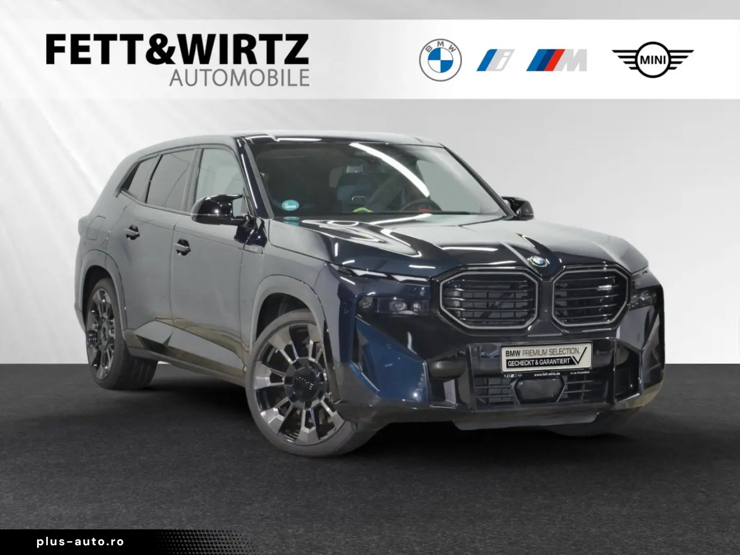 BMW XM 50e  Ind. Petrol Mica  AHK 23 LMR Autobahnass