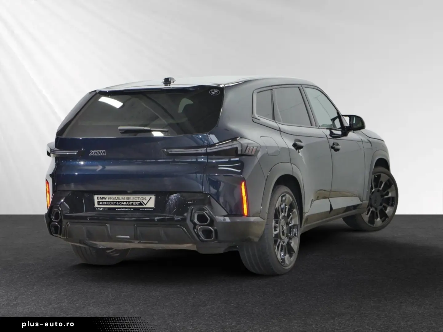 BMW XM 50e  Ind. Petrol Mica  AHK 23 LMR Autobahnass