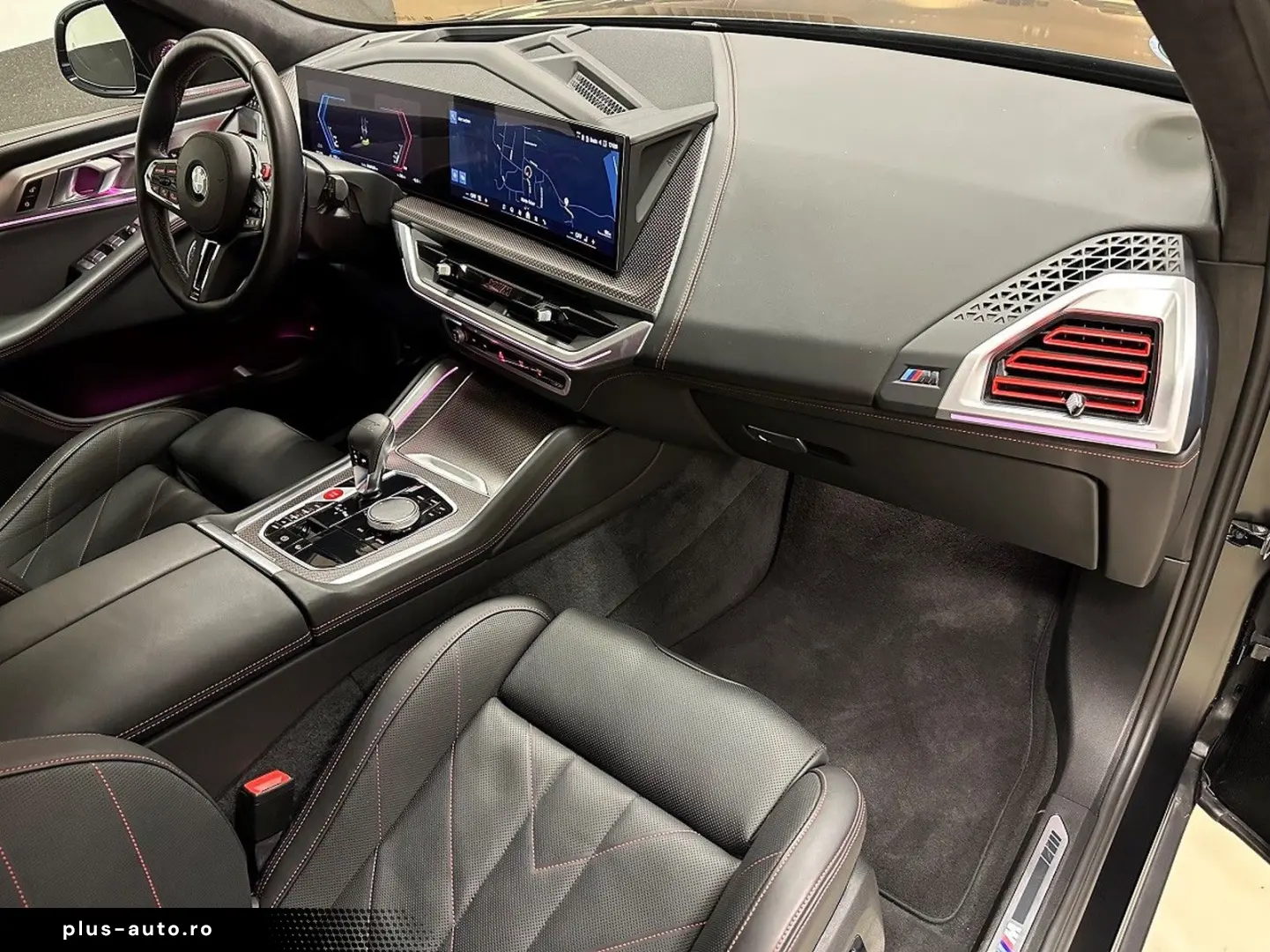 BMW XM Label Red Carbon B&W Black Frozen 23 Zoll AHK