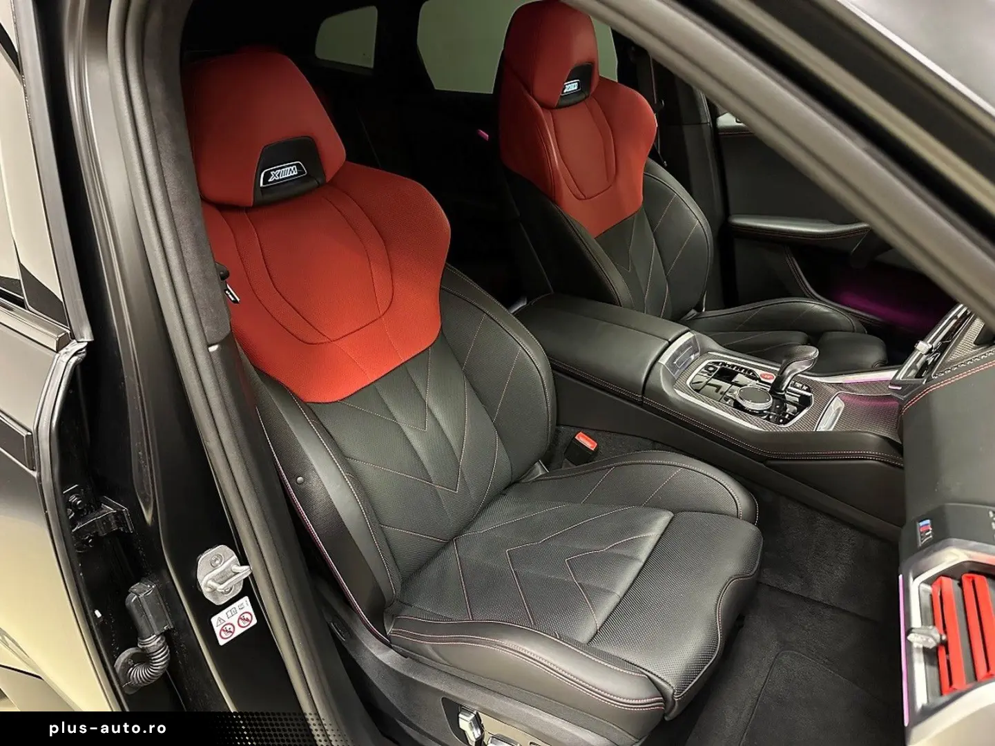 BMW XM Label Red Carbon B&W Black Frozen 23 Zoll AHK