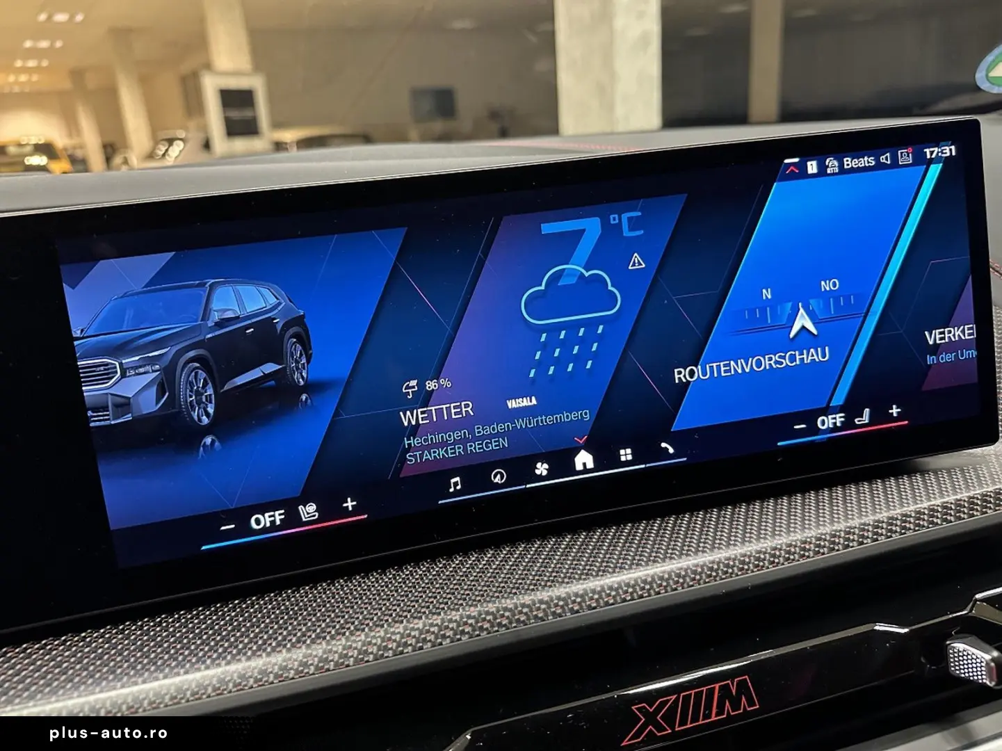 BMW XM Label Red Carbon B&W Black Frozen 23 Zoll AHK