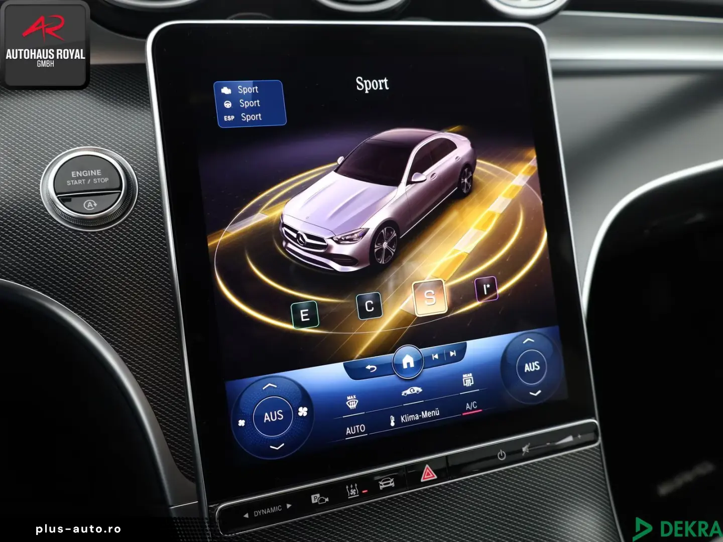 MERCEDES-BENZ C 200 d AMG NIGHT HEADUP