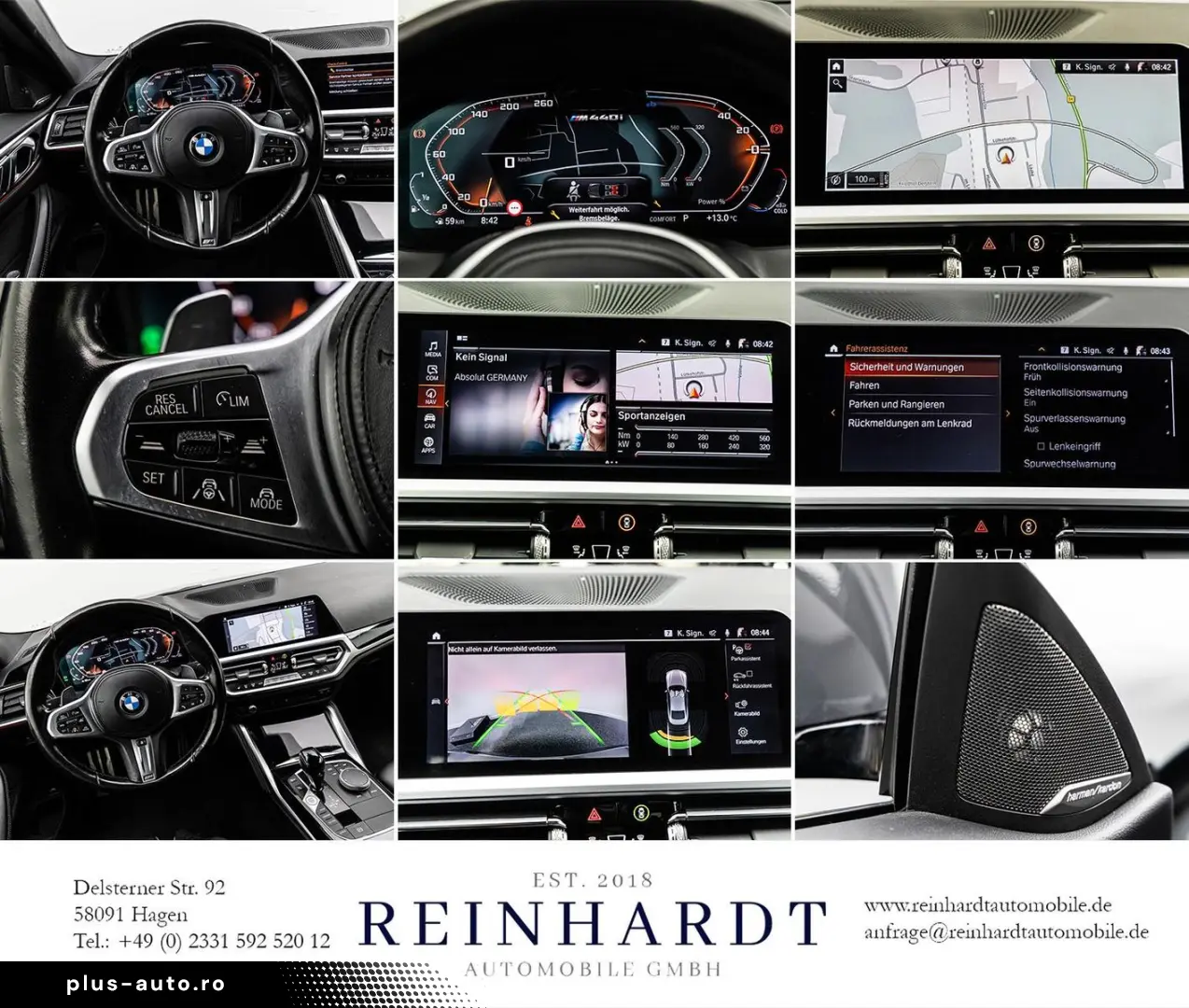 BMW M440i COUPE xDRIVE SHADOW LASER HuD eGSD H&K KAM