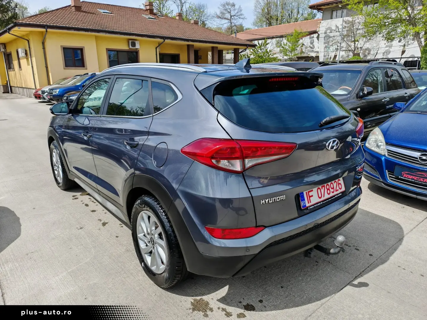 Hyundai Tucson blue 1.7 CRDi 2WD DCT Premium