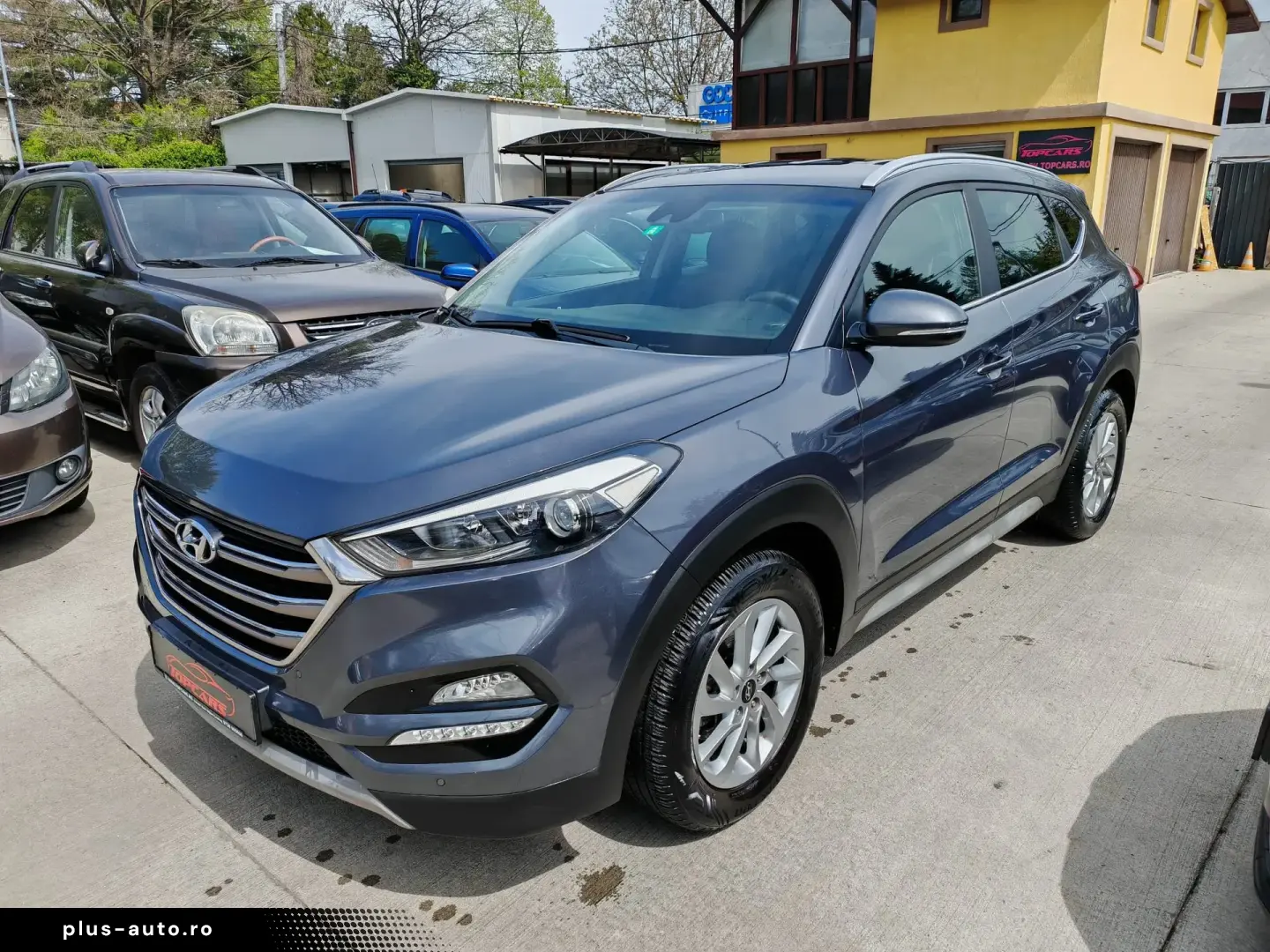 Hyundai Tucson blue 1.7 CRDi 2WD DCT Premium