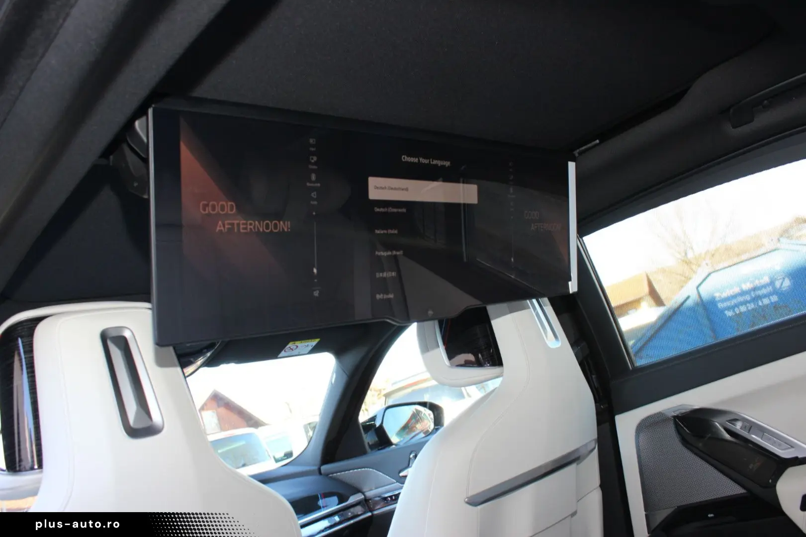 BMW 740 d xDrive M Sport  TV Spate Interior Bej