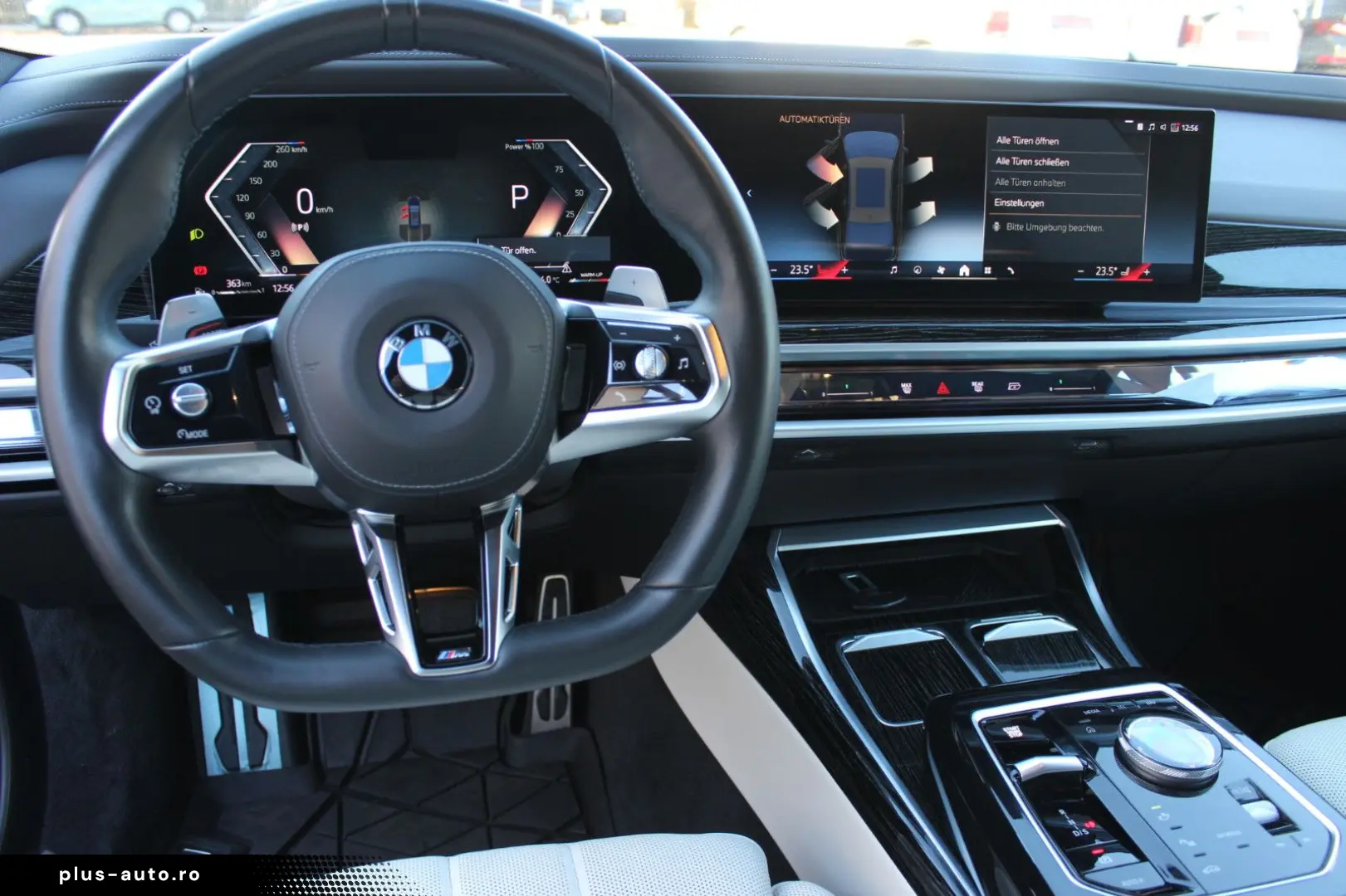 BMW 740 d xDrive M Sport  TV Spate Interior Bej