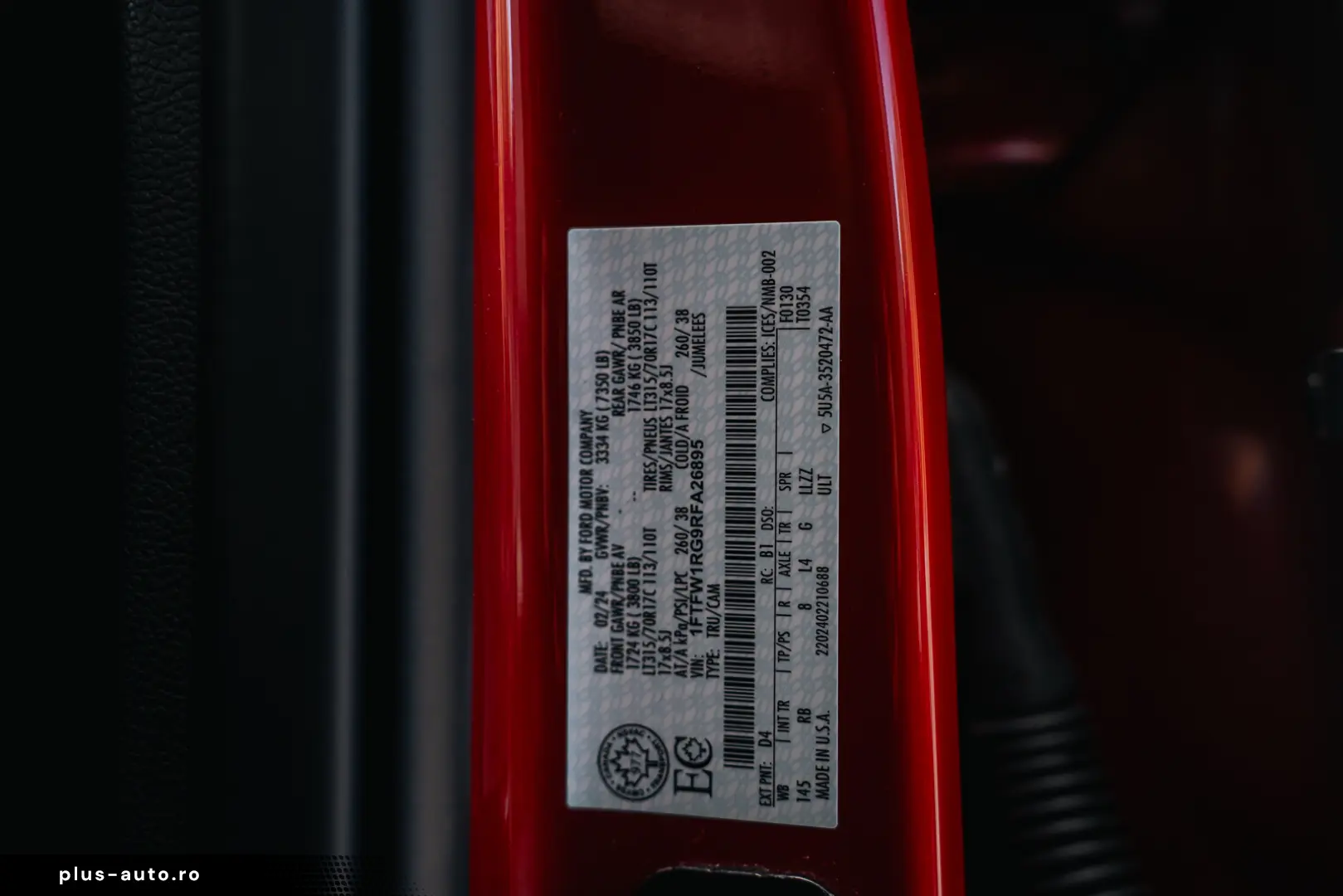 Ford F-150 Raptor 3.5 V6