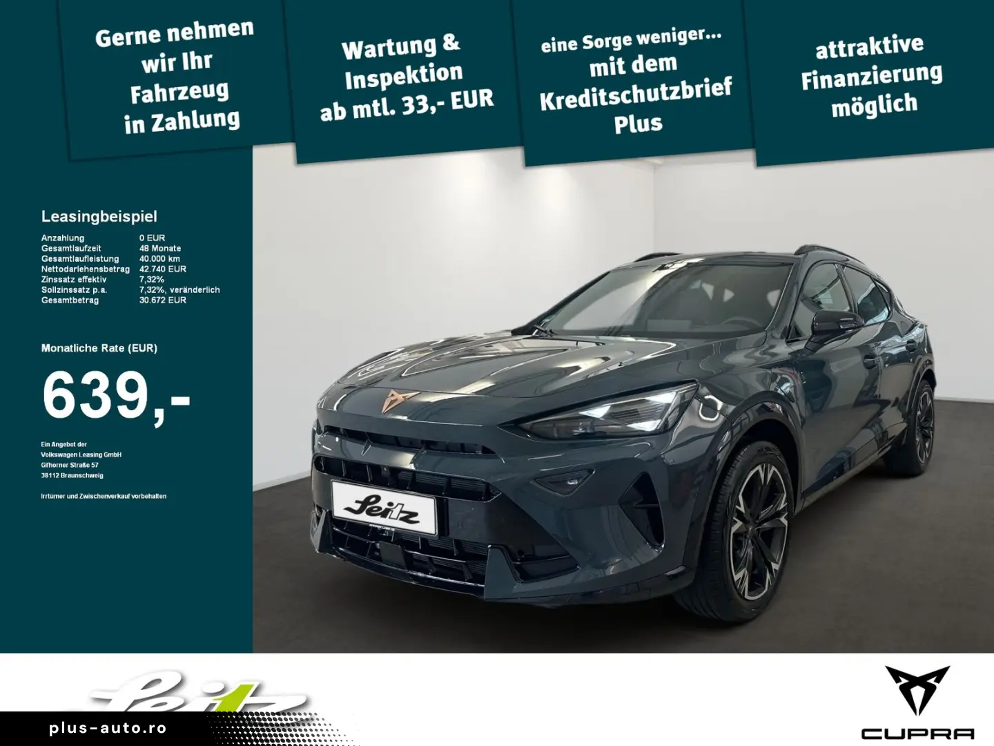 CUPRA Formentor 1.5 TSI e-Hybrid  SENNHEISER PANO NAVI