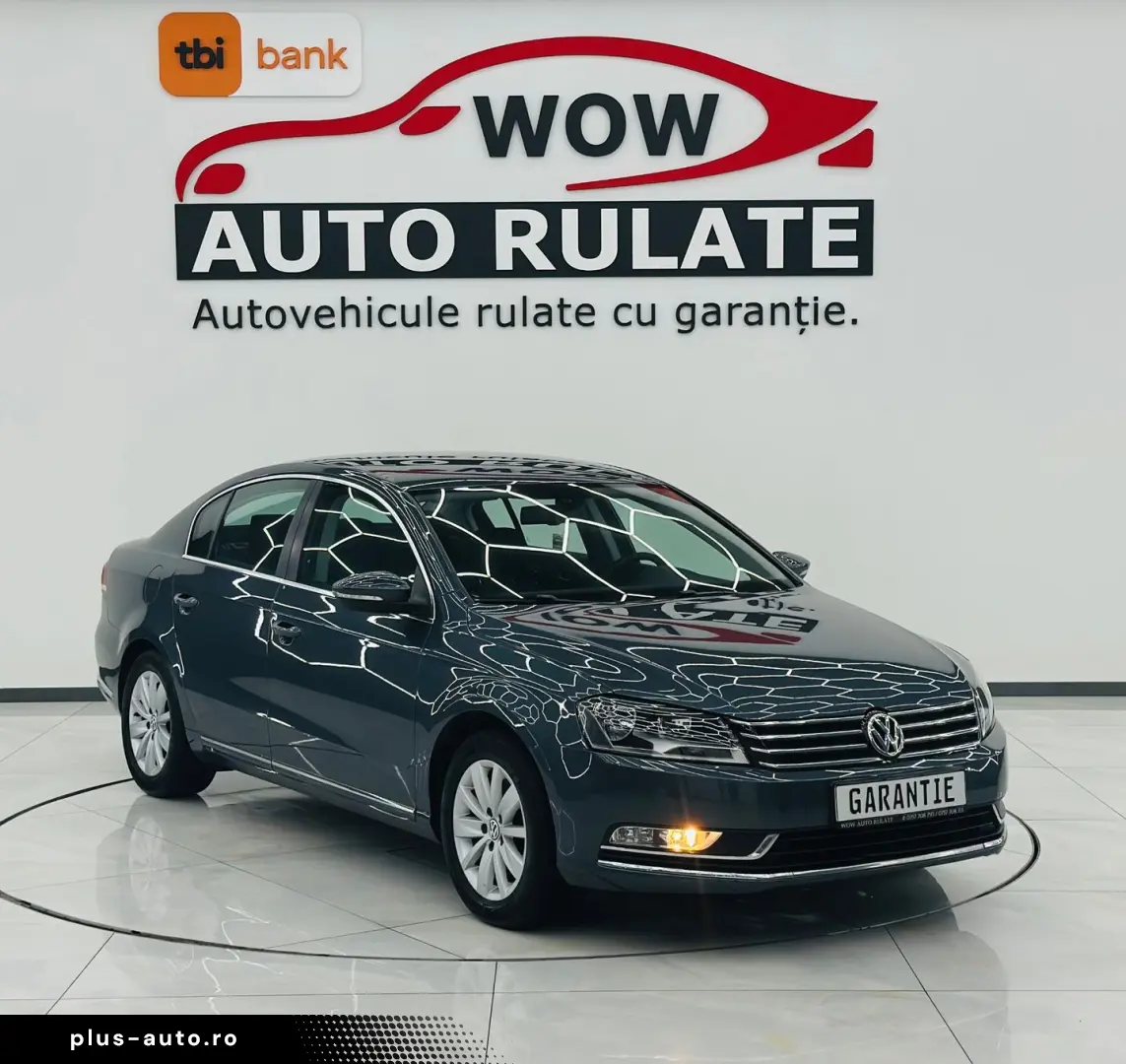 VOLKSWAGEN PASSAT 2012 1.6D E5 Garantie 12 Luni Rate Avans 0