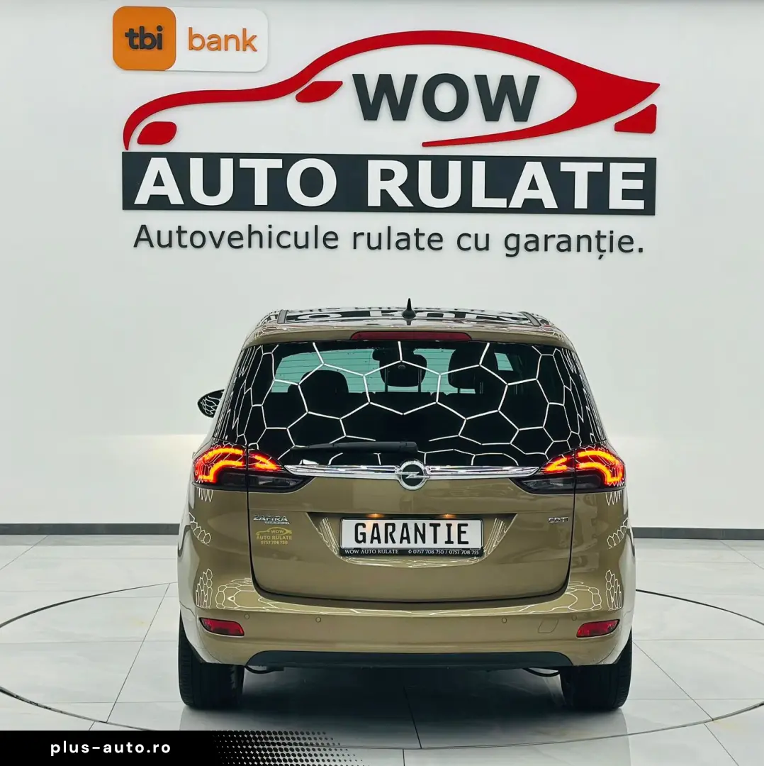 OPEL ZAFIRA 2014 2.0D E5 Garantie 12 Luni Rate Avans 0 Doar