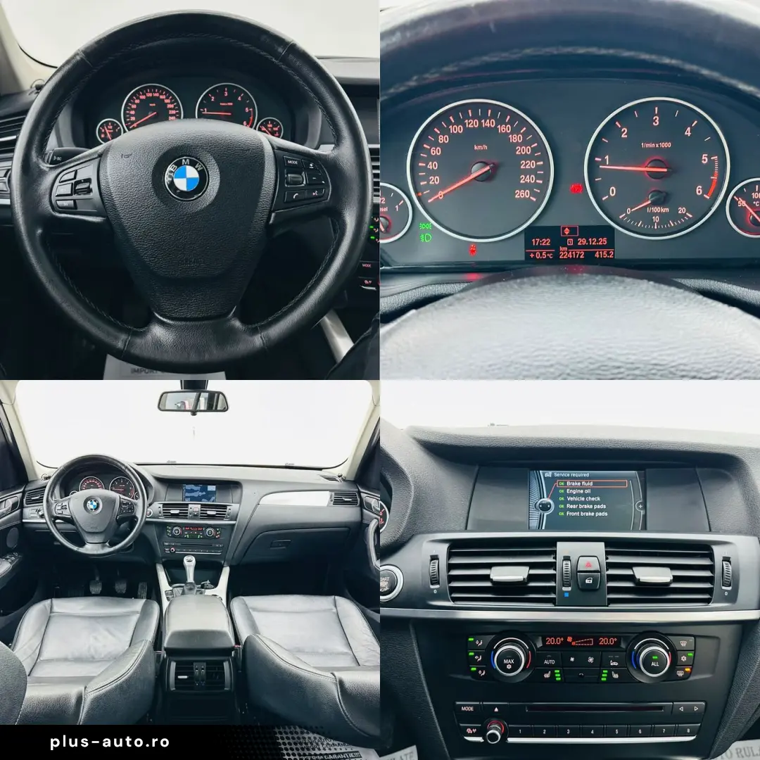 BMW X3 2012 2.0D E5 4x4 Garantie 12 Luni Rate Avans 0 Daor C