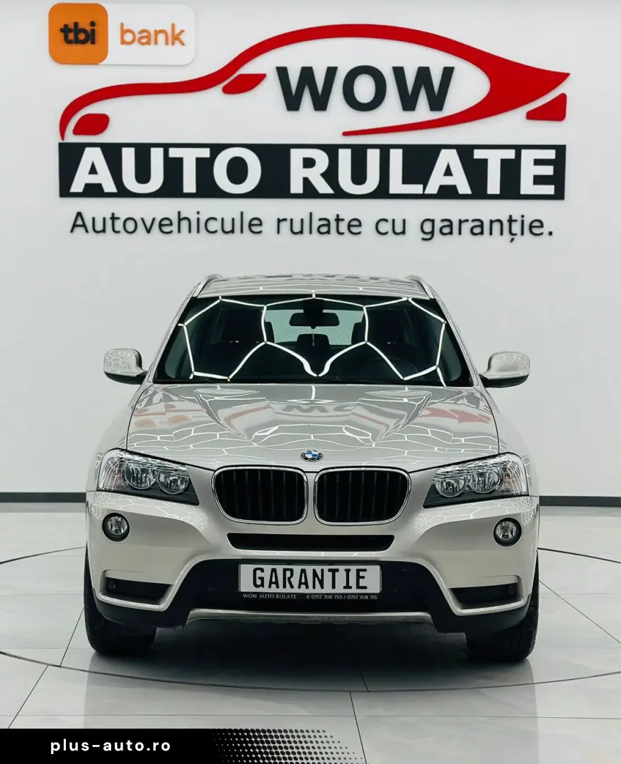 BMW X3 2012 2.0D E5 4x4 Garantie 12 Luni Rate Avans 0 Daor C