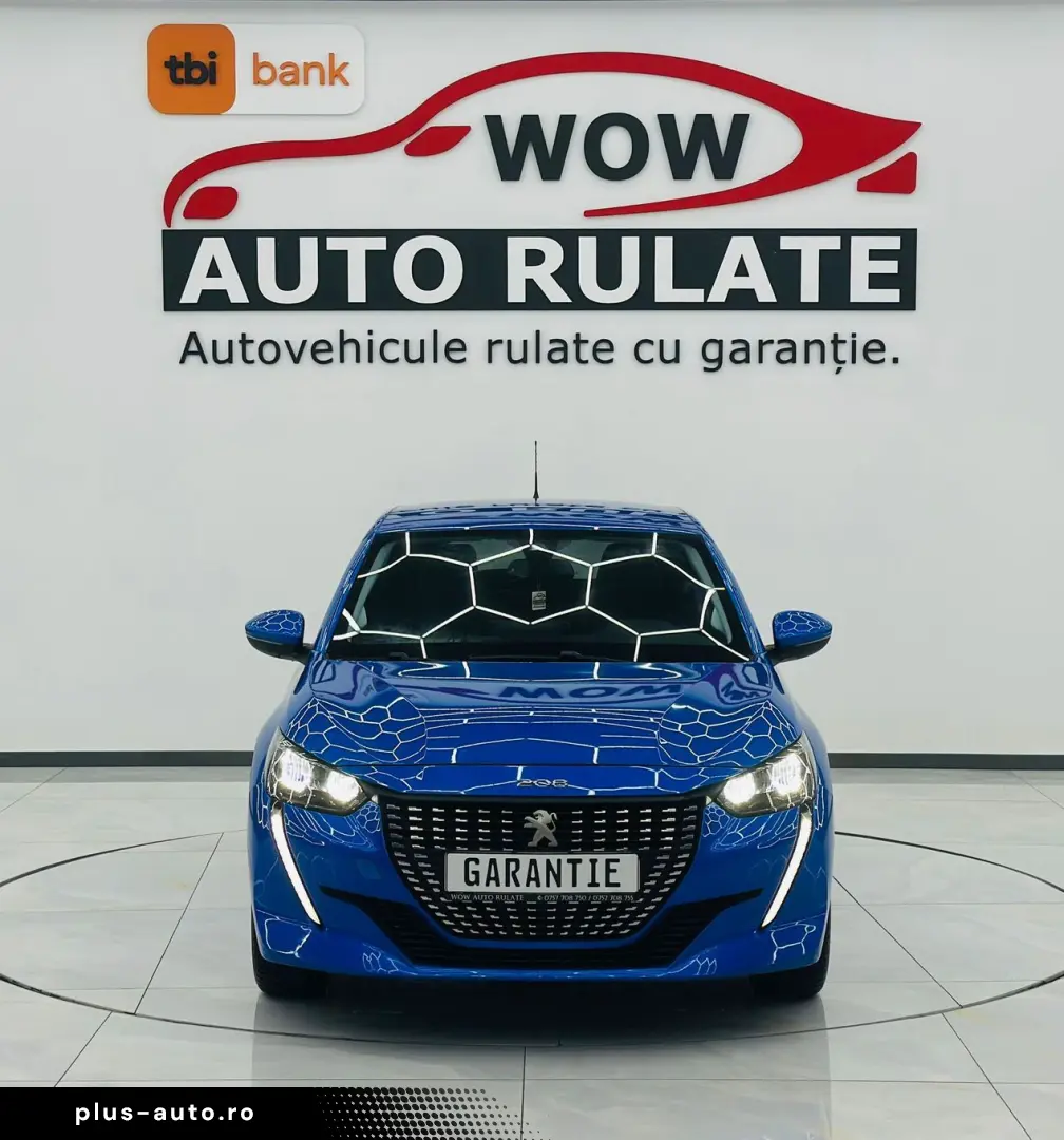 PEUGEOT 208 2021 1.5D E6 Garantie 12 Luni Rate Avans 0 Doar