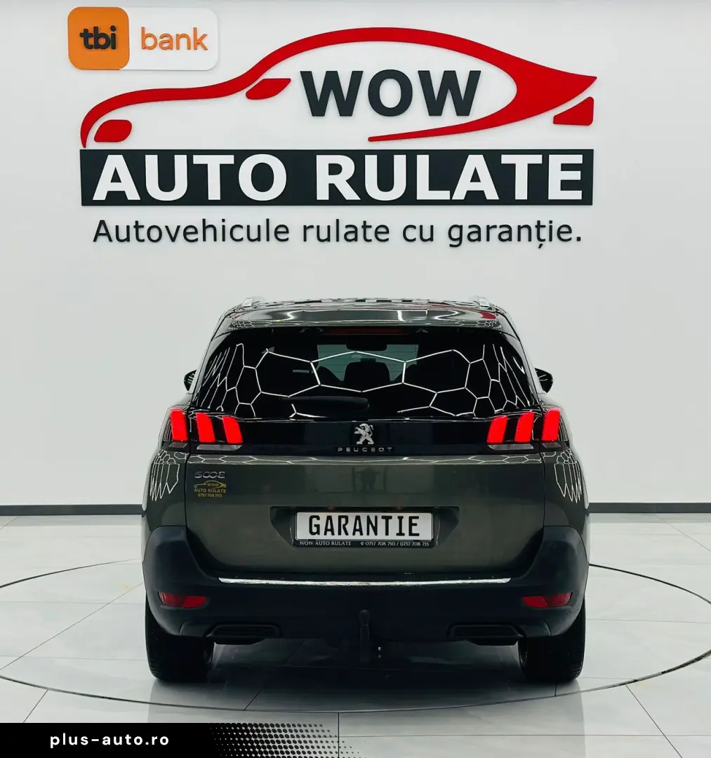 PEUGEOT 5008 2019 1.2i E6 Garantie 12 Luni Rate Avans 0 Doar