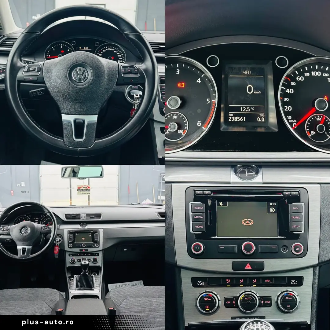 VOLKSWAGEN PASSAT 2012 1.6D E5 Garantie 12 Luni Rate Avans 0