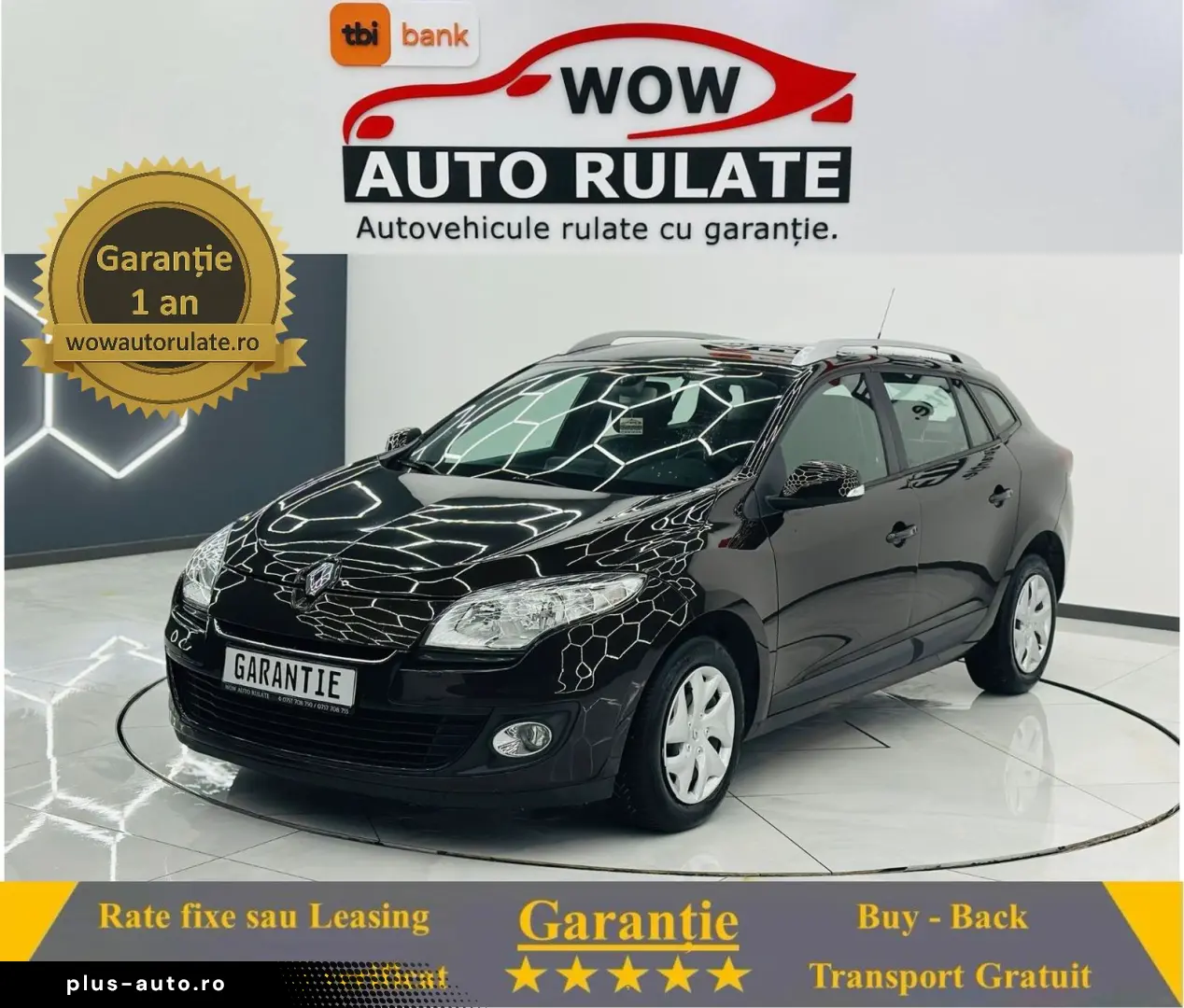 RENAULT MEGANE 2013 1.5D E5 Garantie 12 Luni Rate Avans 0 Do