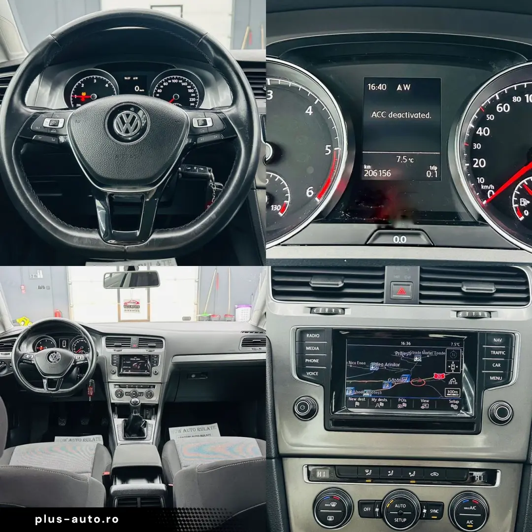 VOLKSWAGEN GOLF 2015 1.6D E5 Garantie 12 Luni Rate Avans 0 D