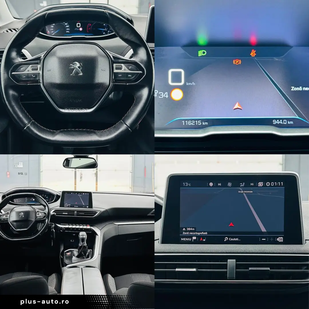 PEUGEOT 5008 2017 1.2i E6 7 Locuri Garantie 12 Luni Rate Ava