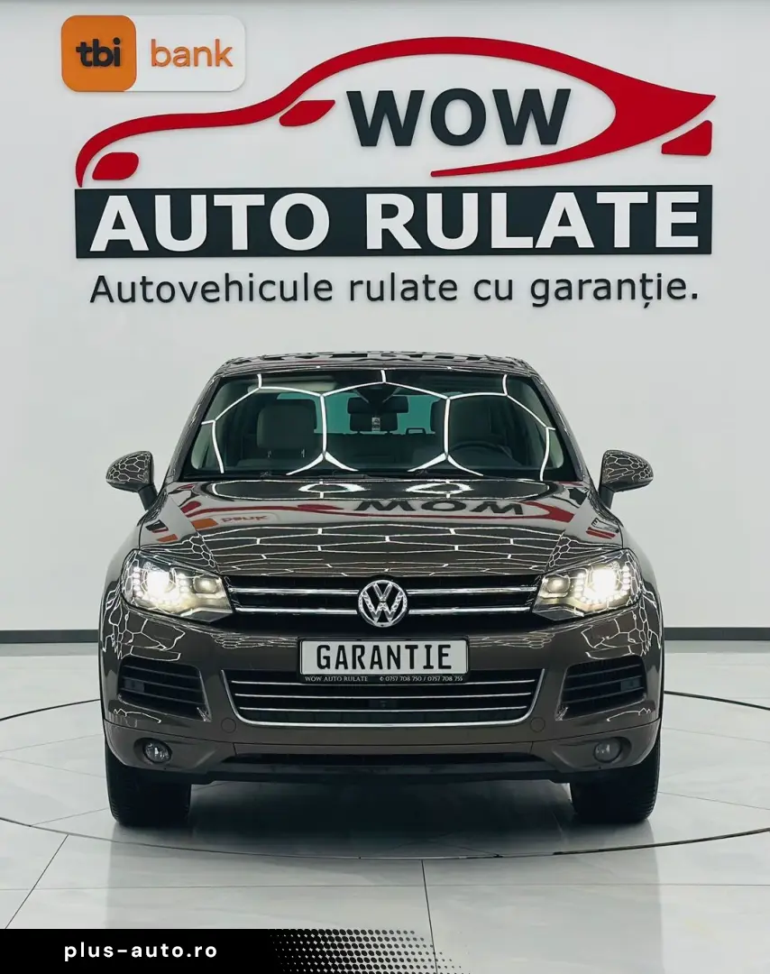 VOLKSWAGEN TOUAREG 2012 3.0D E5 4x4 Garantie 12 Luni Rate Av