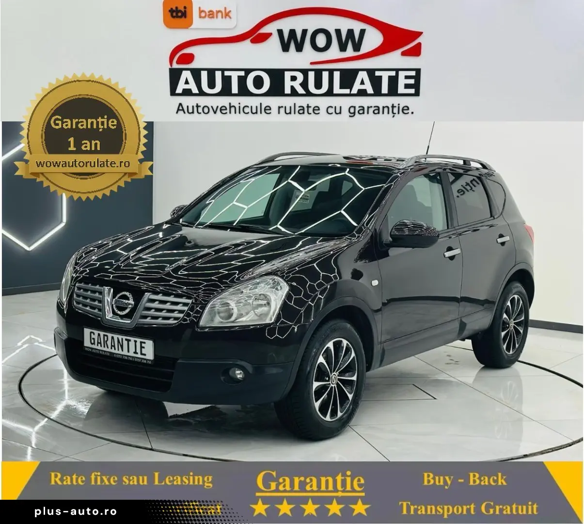 NISSAN Qashqai 2009 2.0D E4 Garantie 12 Luni Rate Avans 0 Do