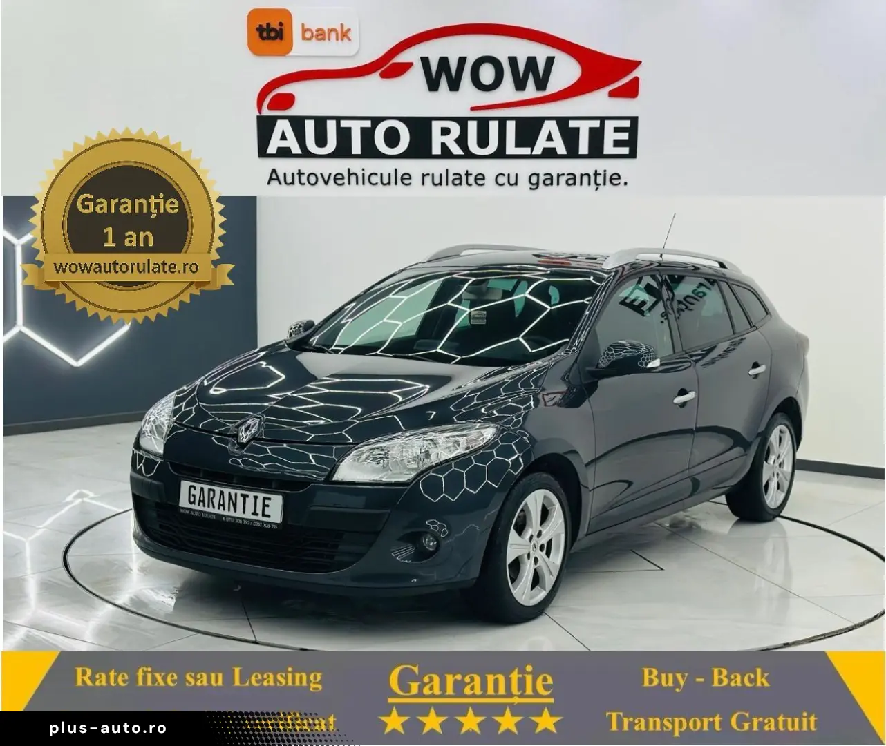 RENAULT MEGANE 2012 1.5D E5 Garantie 12  Luni Rate Avans 0 D