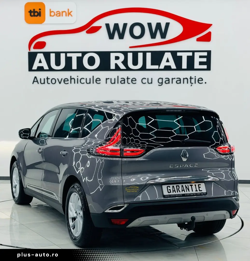 RENAULT ESPACE 2016 1.6D E6 Garantie 12 Luni Rate Avans 0 Do