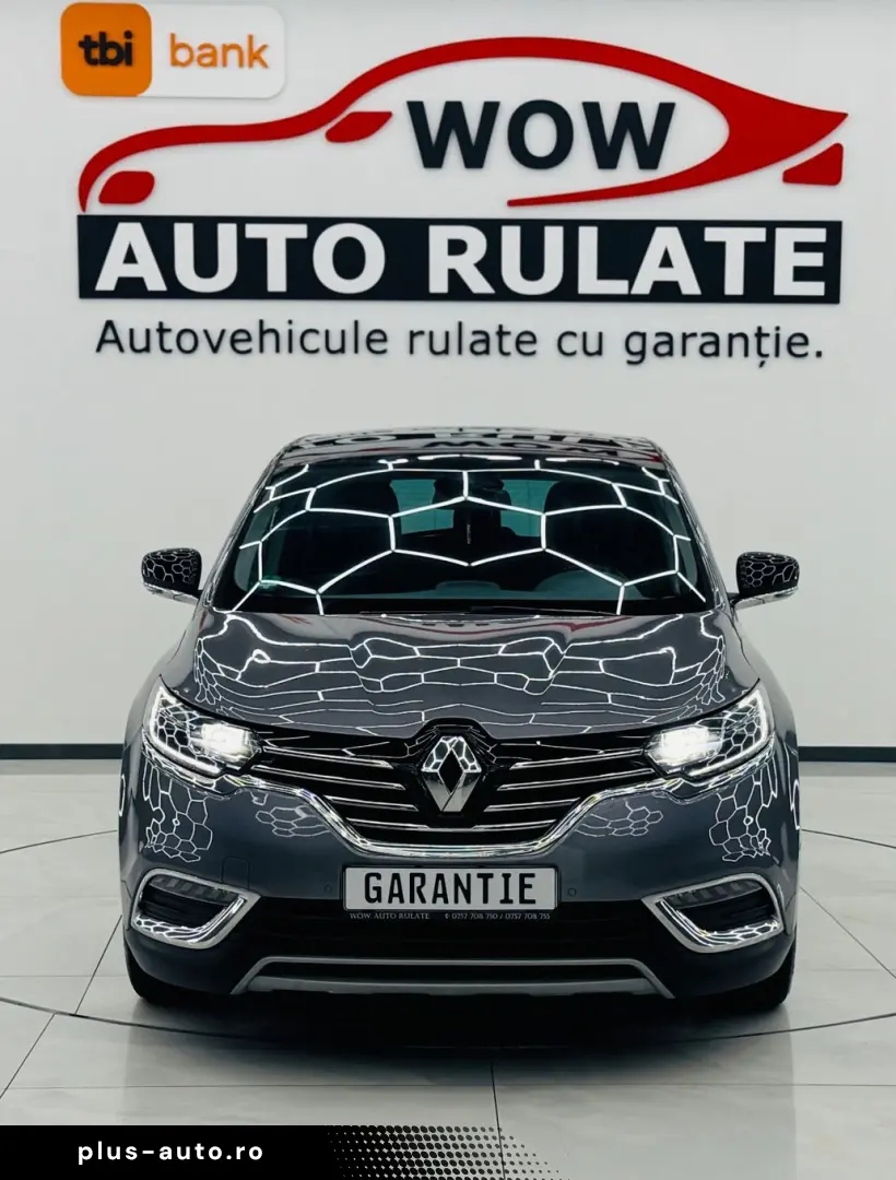 RENAULT ESPACE 2016 1.6D E6 Garantie 12 Luni Rate Avans 0 Do