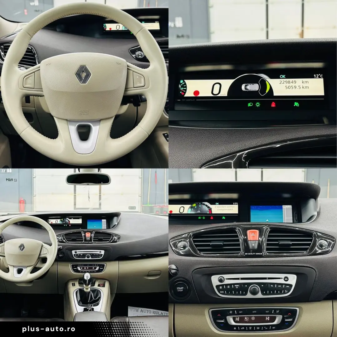 RENAULT SCENIC 2011 1.9D E5 Garantie 12 Luni Rate Avans 0 Do