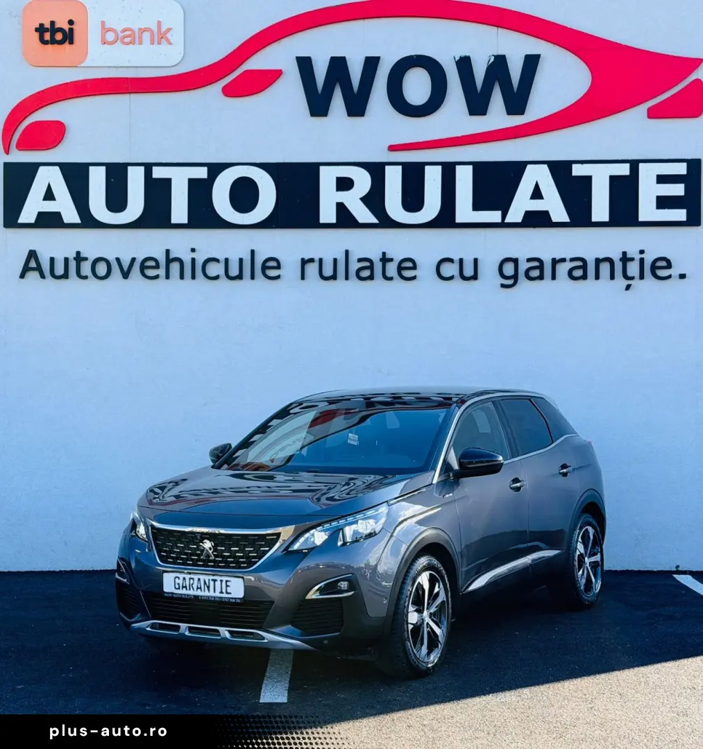 PEUGEOT 3008 2017 1.2i E6 Garantie 12 Luni Rate Avans 0 Doar