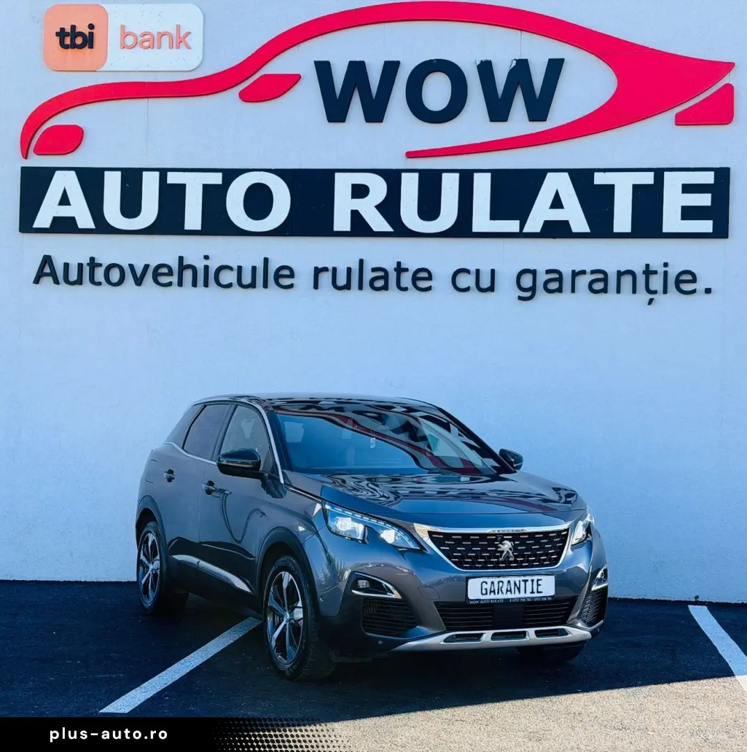 PEUGEOT 3008 2017 1.2i E6 Garantie 12 Luni Rate Avans 0 Doar
