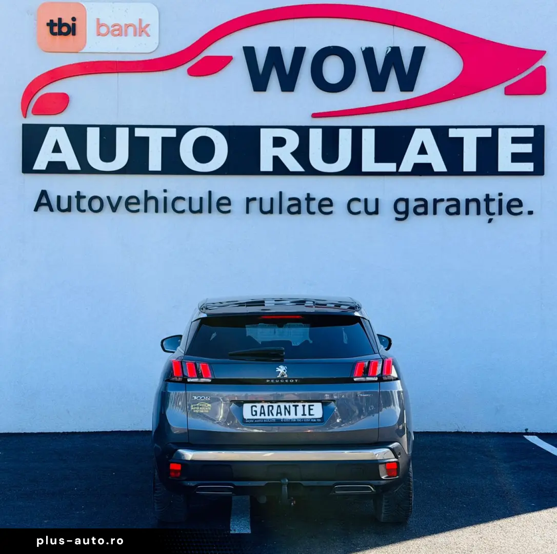 PEUGEOT 3008 2017 1.2i E6 Garantie 12 Luni Rate Avans 0 Doar